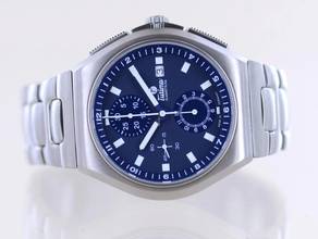 Thumbnail von Tutima M2 Coastline Chronograph Titan blue Dial Date Sport Automatik B+P-Copy