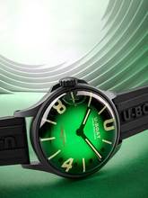 Thumbnail von U-Boat 9503 Darkmoon Green PVD Soleil Herrenuhr 40mm 5ATM