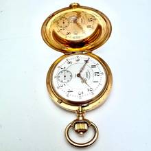Thumbnail von A. Lange & Söhne Taschenuhr 1 A Ausführung Handaufzug 750/000 Rotgold 54 mm 1892 Savonette