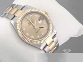 Thumbnail von Rolex Datejust 41 126333 2020 Edelstahl Gelbgold 750 Diamanten Automatik Stainless Steel 18kt Yellow Gold Oyster-band Chronometergold