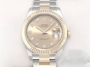 Thumbnail von Rolex Datejust 41 126333 2020 Edelstahl Gelbgold 750 Diamanten Automatik Stainless Steel 18kt Yellow Gold Oyster-band Chronometergold