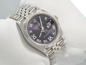 Thumbnail von Rolex Datejust 36 126234 2024 Stahl Weissgold 750 Diamanten Automatik Stainless Steel 18kt White Gold Jubilé-band Chronometer Oyster Blue Dial