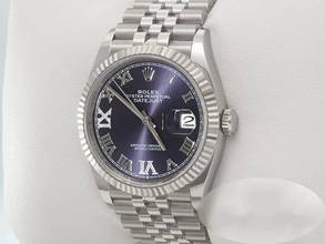 Thumbnail von Rolex Datejust 36 126234 2024 Stahl Weissgold 750 Diamanten Automatik Stainless Steel 18kt White Gold Jubilé-band Chronometer Oyster Blue Dial