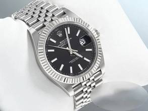 Thumbnail von Rolex Datejust 41 Ungetragen Rolex Datejust 41 126334 2022 Stahl Weissgold 750 Automatik Gold