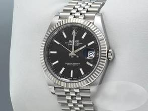 Thumbnail von Rolex Datejust 41 Ungetragen Rolex Datejust 41 126334 2022 Stahl Weissgold 750 Automatik Gold