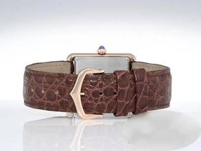 Thumbnail von Cartier Tank Solo Edelstahl Rosegold 750 2018 W5200024 Stahl Gold Damen