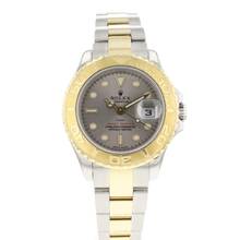Thumbnail von Rolex Yacht-Master Lady 29 Steel Gold Oyster Grey Dial
