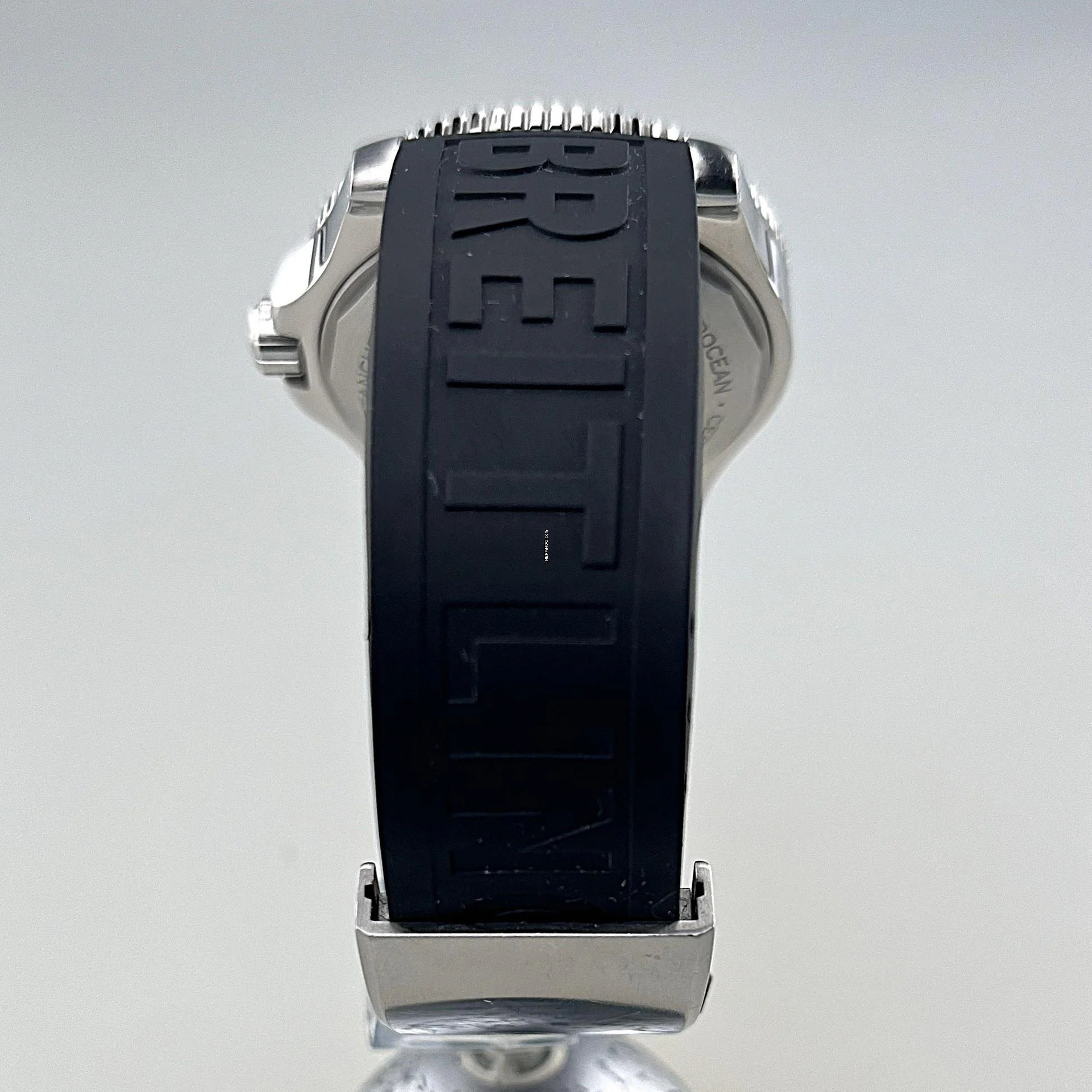 Thumbnail von Breitling Superocean 44 Automatic A17367 Stahlgehäuse Kautschuk plus Stahlarmband ZB schwarz Full Set plus Original Breitling Stahlarmband