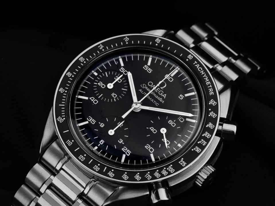  Omega Speedmaster Reduced Ref.35105000 1999 Full Set sehr gut Vintage Speedmaster Reduced 