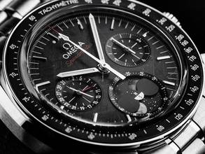 Thumbnail von Omega Speedmaster Meteorit Ref.304.30.43.52.01.001 2025 Full Set Ungetragen Speedmaster Meteorit Mondphase