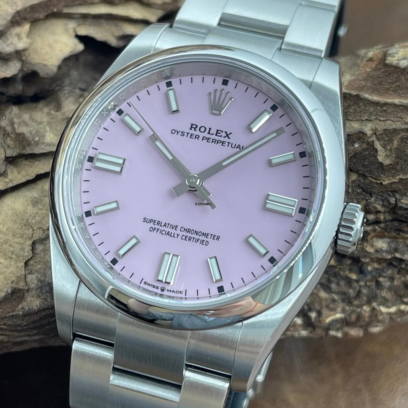 Rolex Oyster Perpetual 36 Oyster Perpetual 36 - FULLSET 2020 - Ref. 126000 Pink