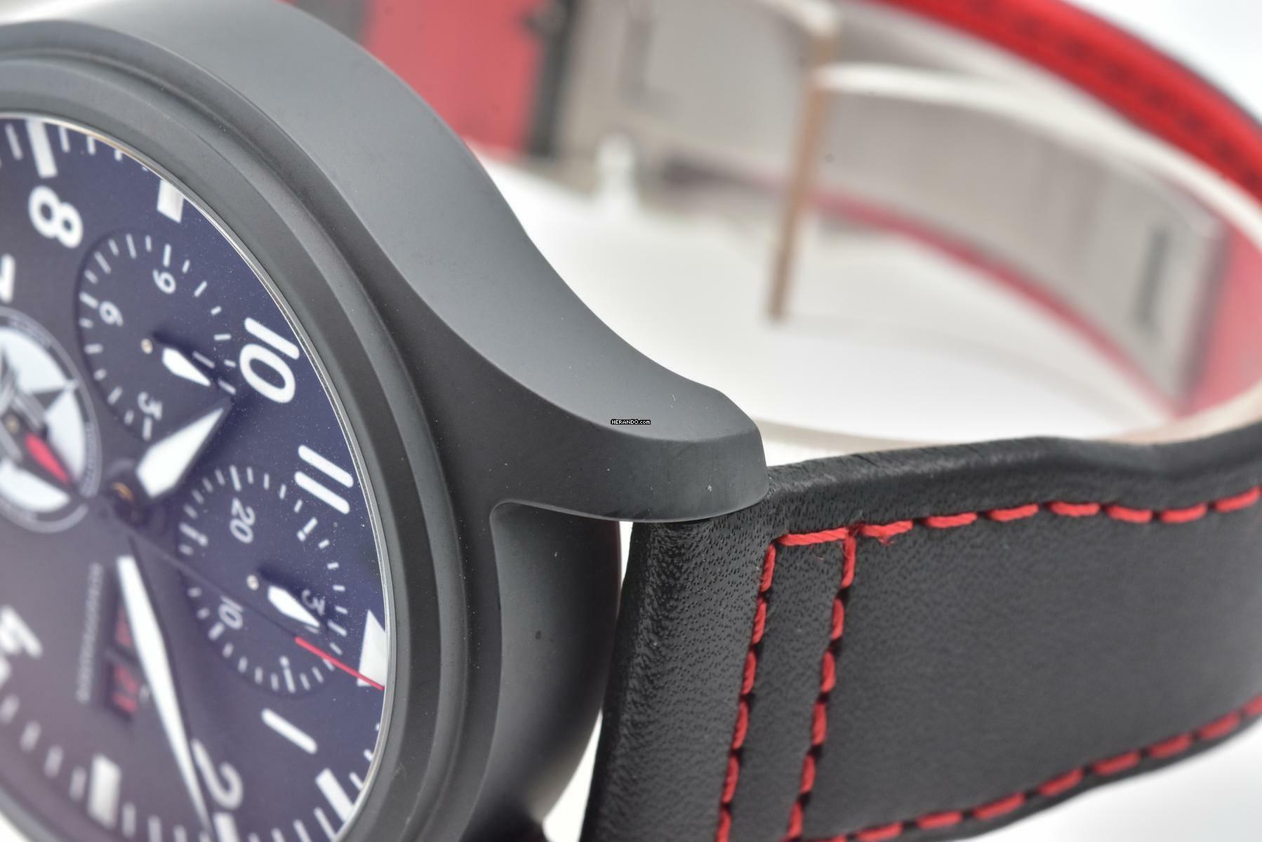 Thumbnail von IWC Fliegeruhr Chronograph Top Gun Fliegerchronograph Pilot TOP GUN Keramik Tophatters Top Hatters IW389108