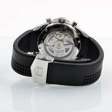 Thumbnail von TAG Heuer Carrera Calibre 16 chronograph CV2014 black dial Rubber strap