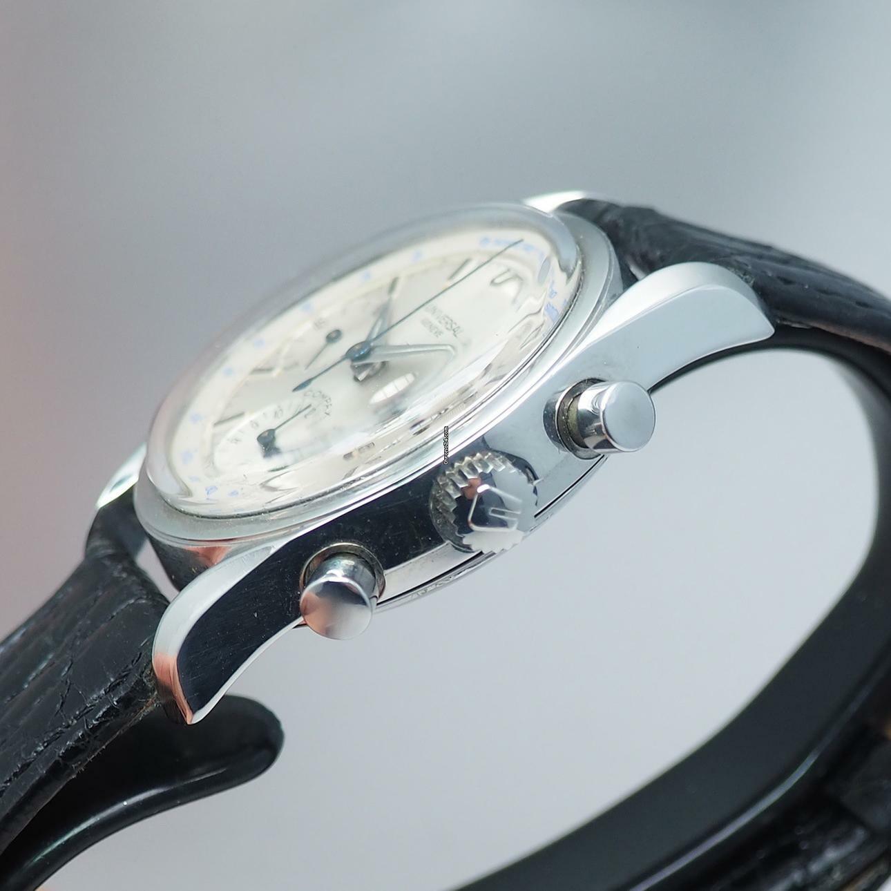 Thumbnail von Universal Genève Compax Chronograph REF. 22705/1 Valjoux 72