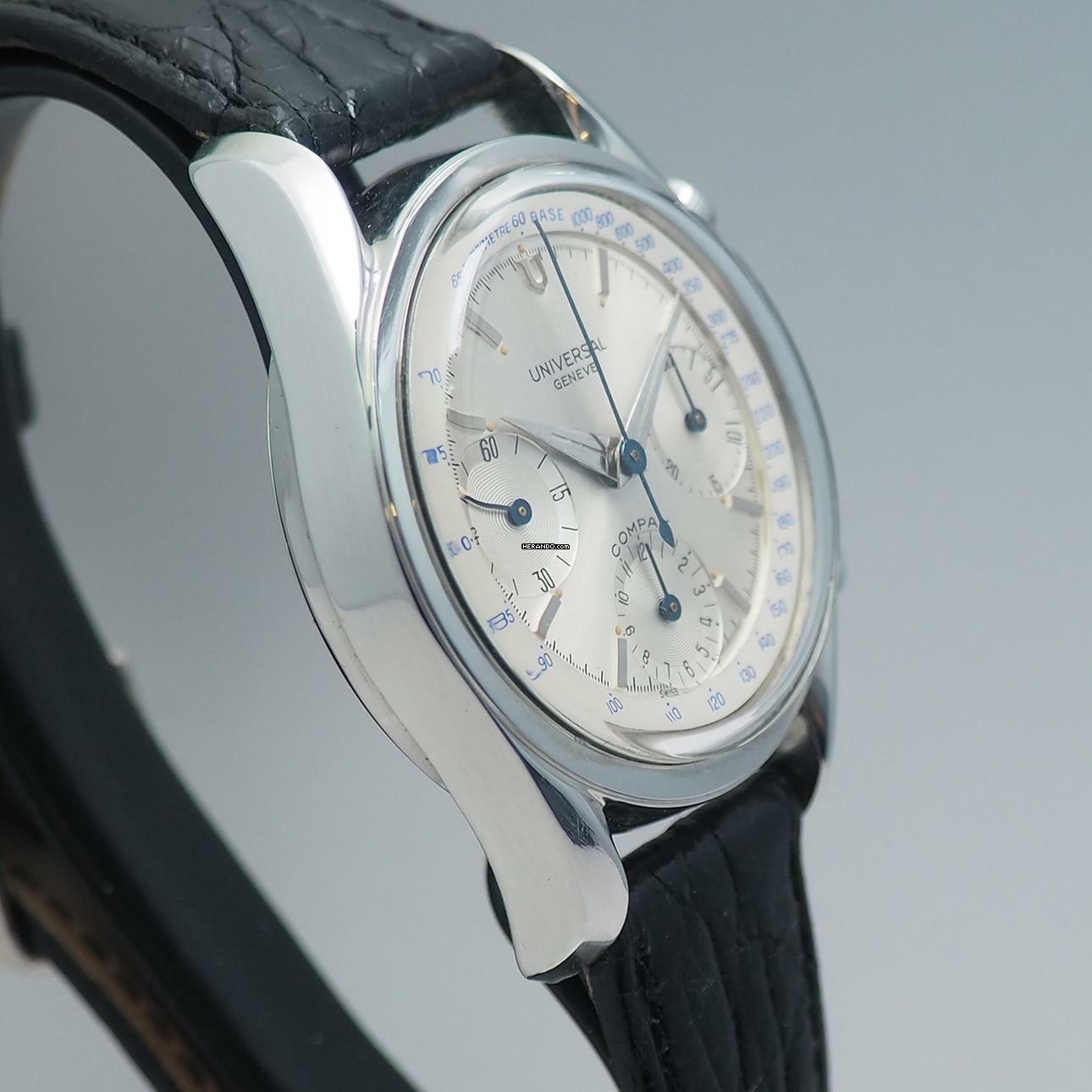 Thumbnail von Universal Genève Compax Chronograph REF. 22705/1 Valjoux 72