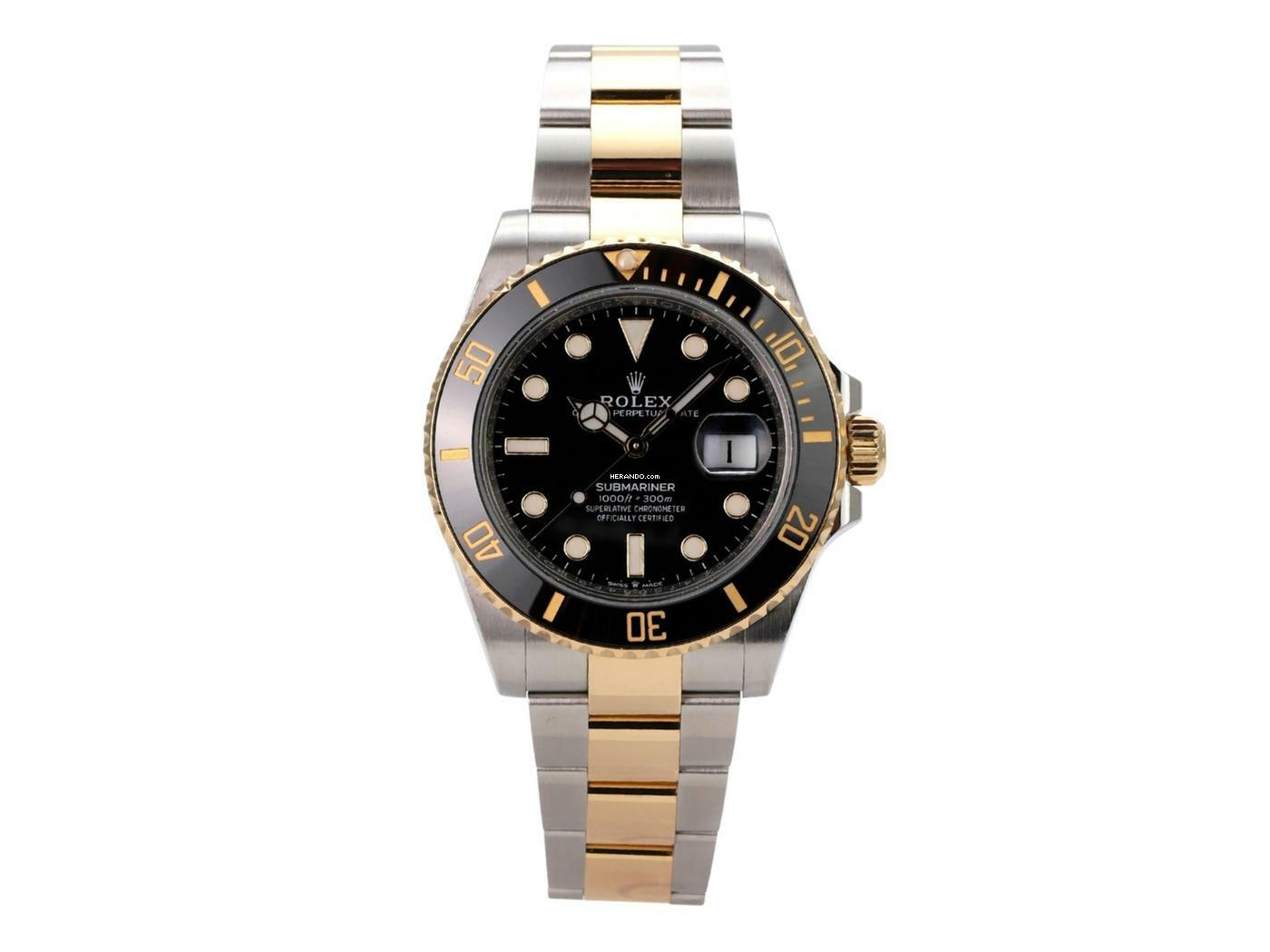  Rolex Submariner Date 41 Edelstahl / Gelbgold 126613LN 