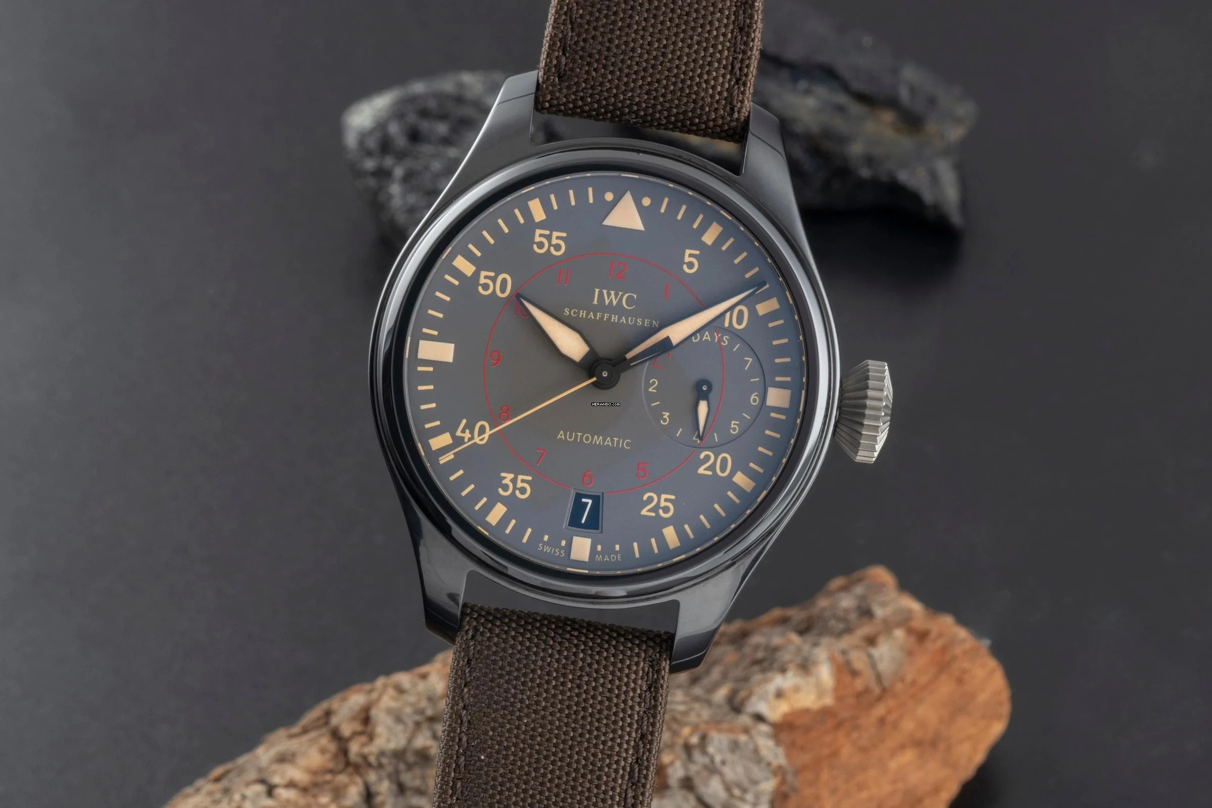 IWC Große Fliegeruhr Top Gun Miramar Big Pilot Keramik Automatik Ref. IW501902