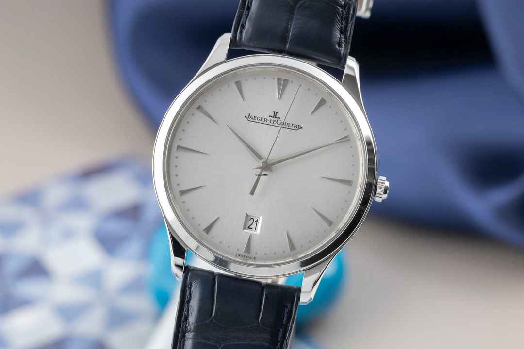  Jaeger-LeCoultre Master Ultra Thin Date Automatik Ref. Q1288420 174.8.37.S Papiere 
