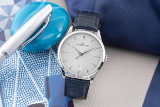 Thumbnail von Jaeger-LeCoultre Master Ultra Thin Date Automatik Ref. Q1288420 174.8.37.S Papiere