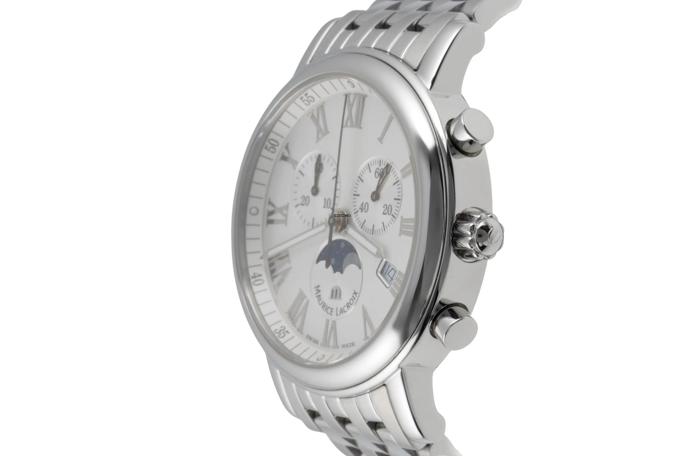 Thumbnail von Maurice Lacroix Les Classiques Stahl Quarz Ref. LC1048-SS002-110 B&P