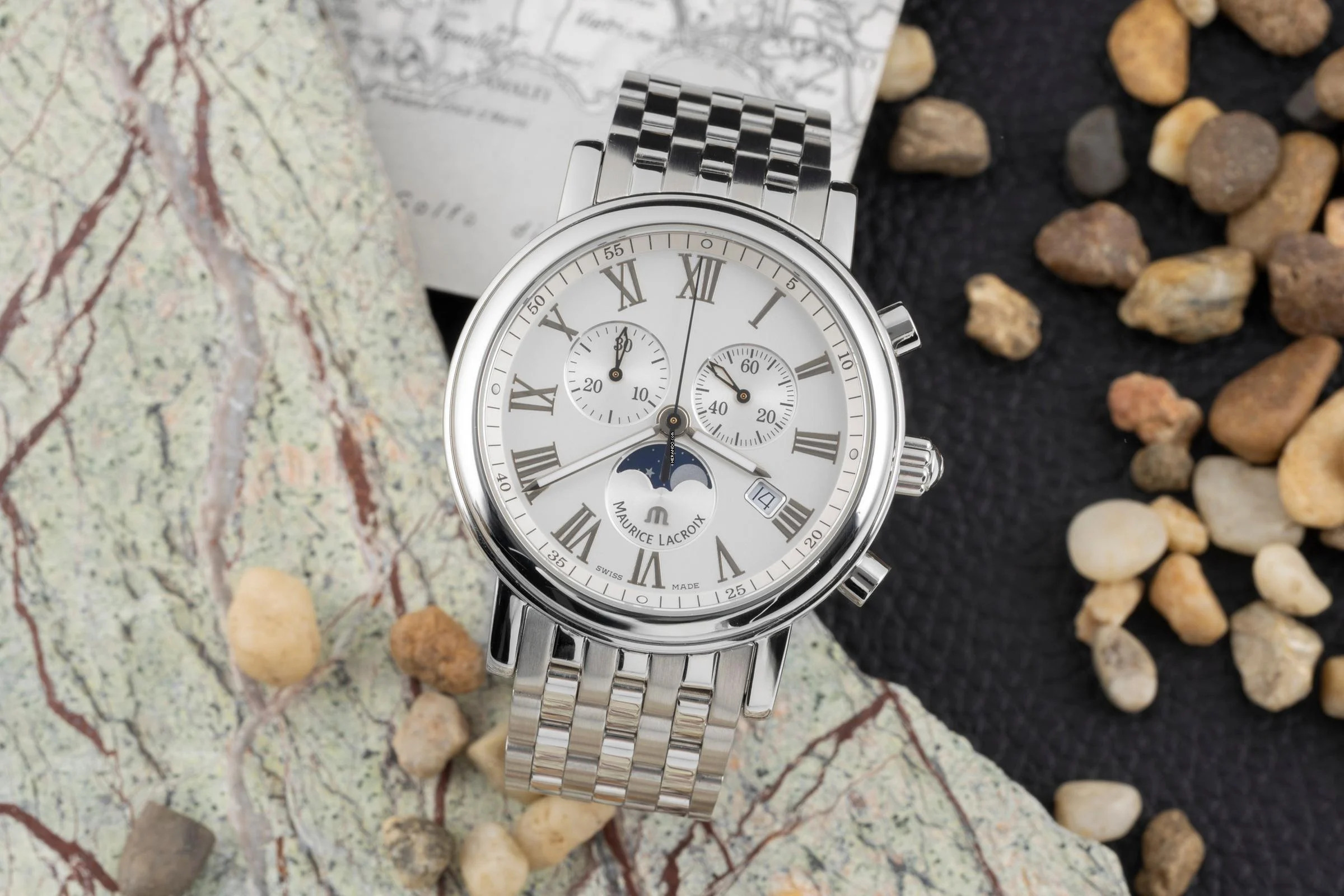 Thumbnail von Maurice Lacroix Les Classiques Stahl Quarz Ref. LC1048-SS002-110 B&P