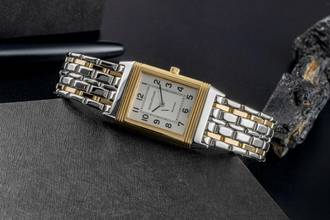 Thumbnail von Jaeger-LeCoultre Reverso Lady Stahl / Gold Quarz Damenuhr Ref. 140.252.5