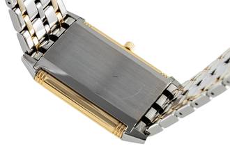 Thumbnail von Jaeger-LeCoultre Reverso Lady Stahl / Gold Quarz Damenuhr Ref. 140.252.5