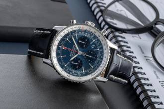 Thumbnail von Breitling Navitimer 1 B01 Chronograph Stahl Automatik Ref. AB0121211C1P1 B&P