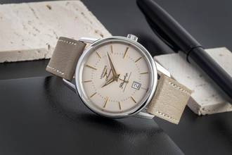 Thumbnail von Longines Flagship Heritage Automatik Edelstahl Herrenuhr Ref. L4.795.4.78.2 B&P