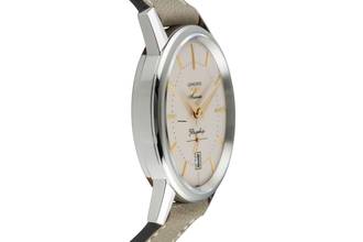 Thumbnail von Longines Flagship Heritage Automatik Edelstahl Herrenuhr Ref. L4.795.4.78.2 B&P