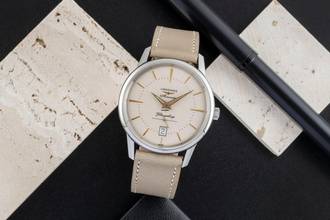 Thumbnail von Longines Flagship Heritage Automatik Edelstahl Herrenuhr Ref. L4.795.4.78.2 B&P