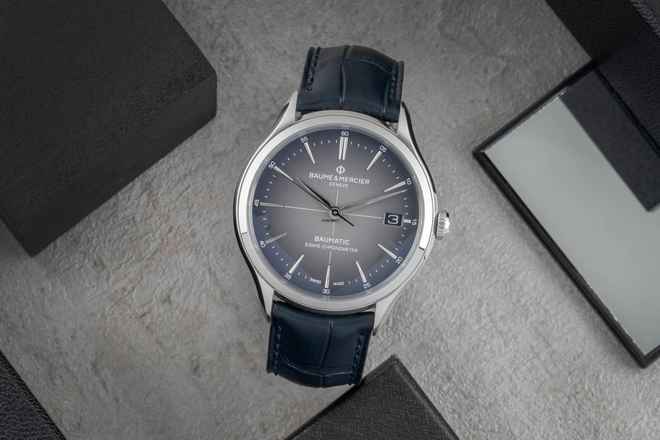  Baume & Mercier Clifton Automatik Stahl Ref. M0A10550 65884 B&P 2021 