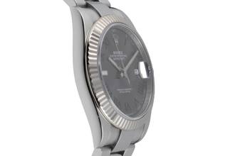 Thumbnail von Rolex Datejust 41 Wimbledon Stahl Weissgold Automatik Herrenuhr 126334 B&P 2019