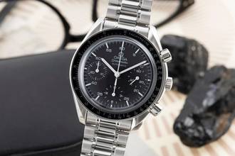 Thumbnail von Omega Speedmaster Reduced Chronograph Stahl Automatik Ref. 3510.50.00