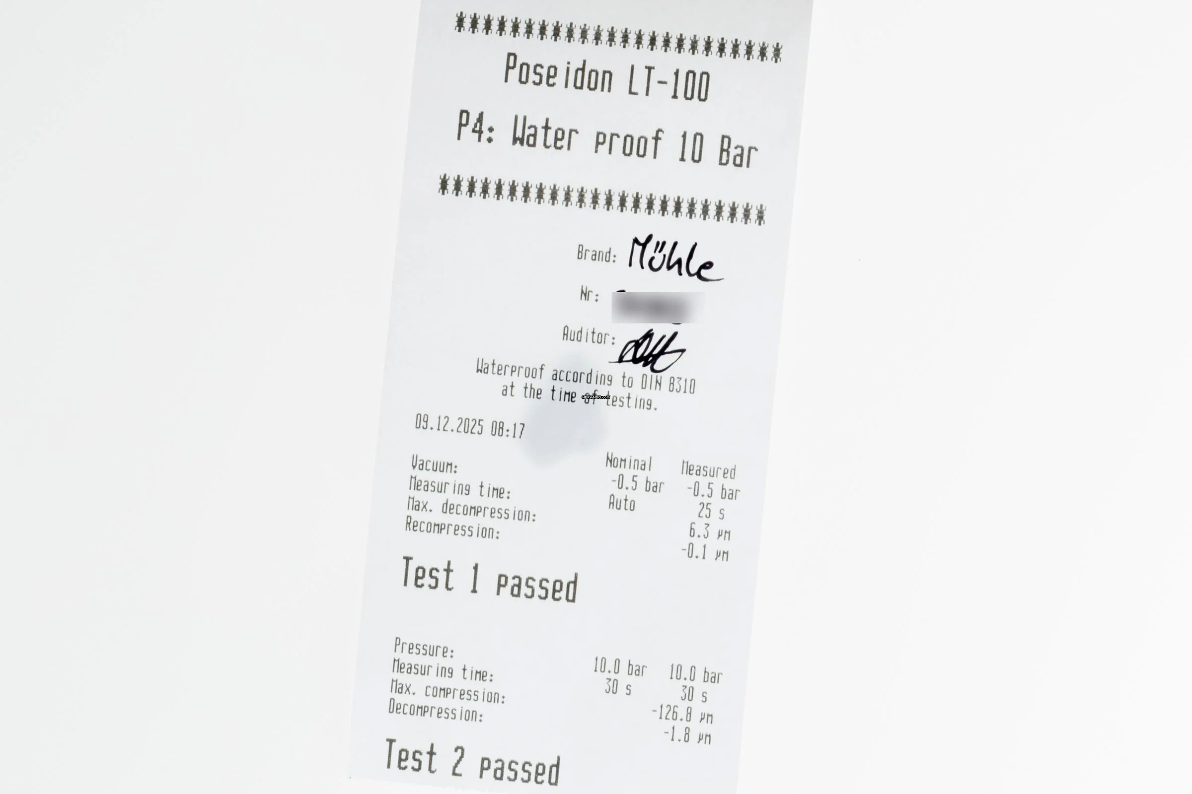 Thumbnail von Mühle Glashütte Terrasport Automatik Stahl Ref. M1-37-60 Box