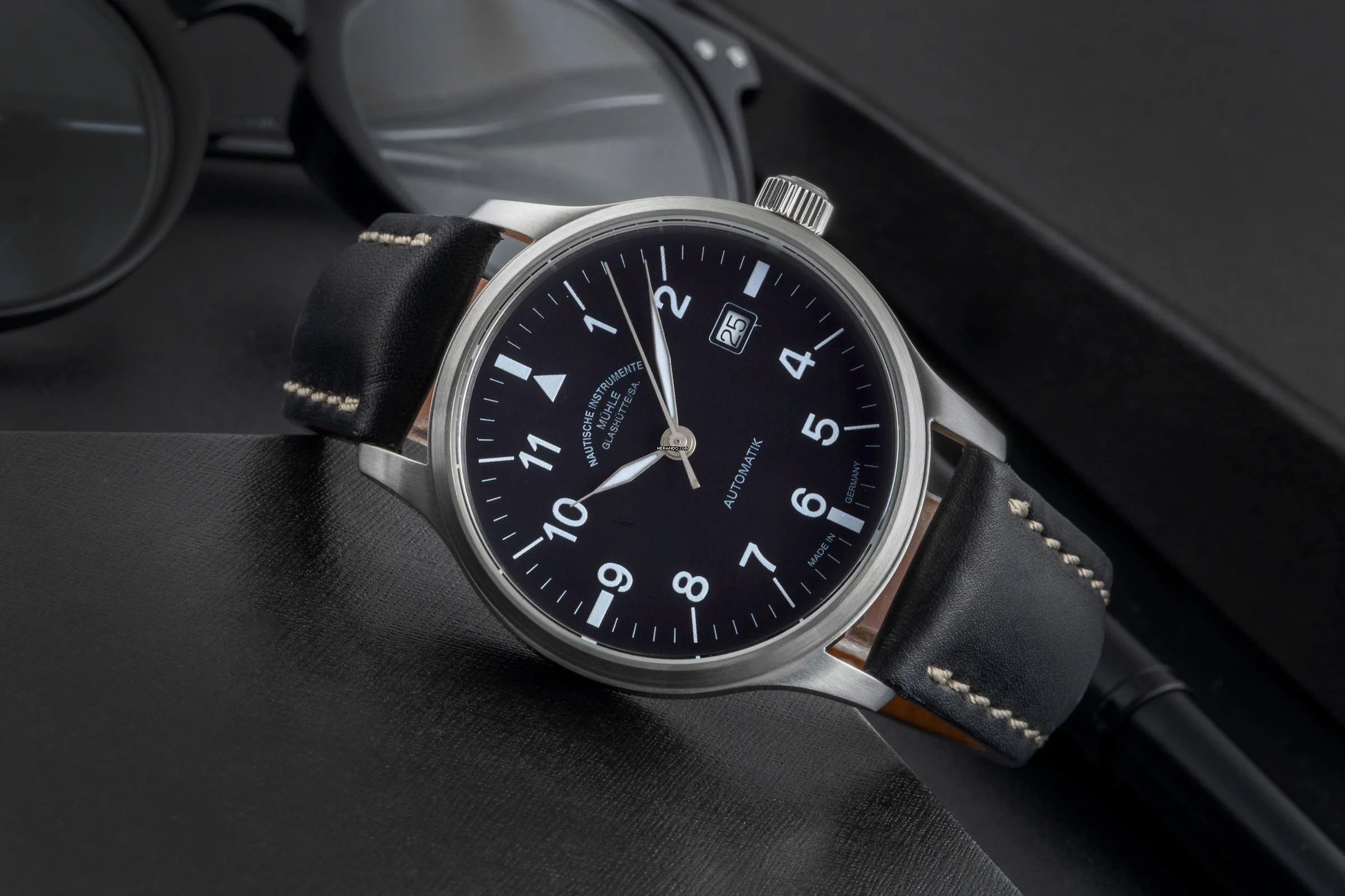 Thumbnail von Mühle Glashütte Terrasport Automatik Stahl Ref. M1-37-60 Box