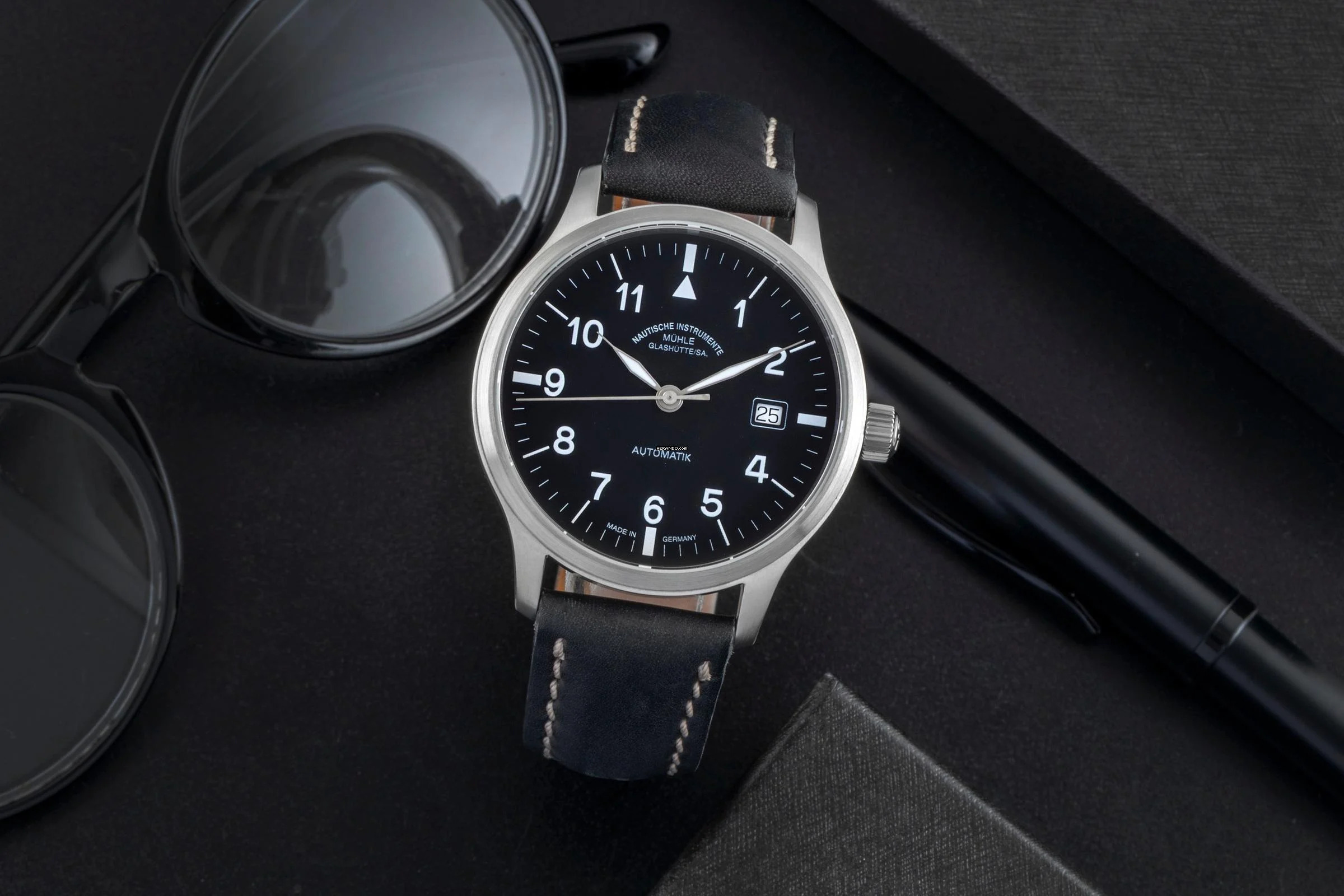 Thumbnail von Mühle Glashütte Terrasport Automatik Stahl Ref. M1-37-60 Box