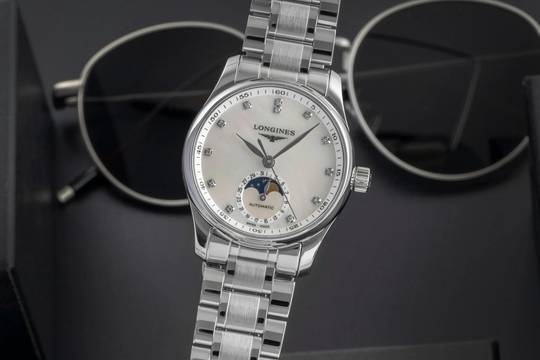  Longines Master Collection Moonphase MOP Stahl Ref.L2.409.4.87.6 B&P 2023 