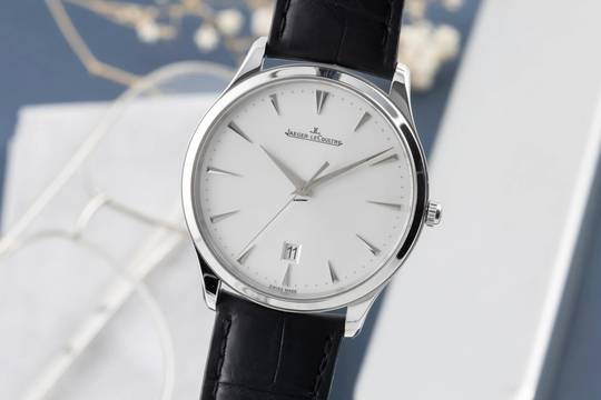  Jaeger-LeCoultre Master Ultra Thin Date Automatik Ref. Q1288420 174.8.37.S Papiere 