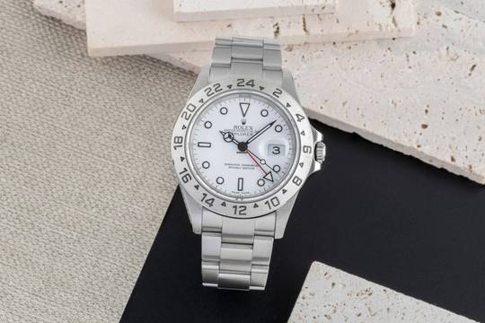  Rolex Explorer II Edelstahl Automatik Herren Ref. 16570 Z-Serie B&P 2007 LC 100 