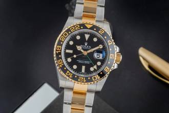 Thumbnail von Rolex GMT-Master II Stahl / Gold Automatik Herrenuhr Ref. 116713LN B&P 2011