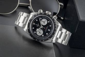 Thumbnail von Tudor Black Bay Chrono Chronograph Inverse Panda Ref. 79360N-0001 B&P 2021