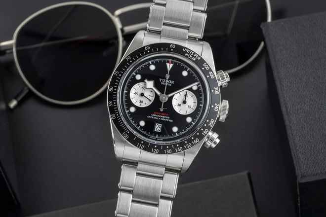  Tudor Black Bay Chrono Chronograph Inverse Panda Ref. 79360N-0001 B&P 2021 