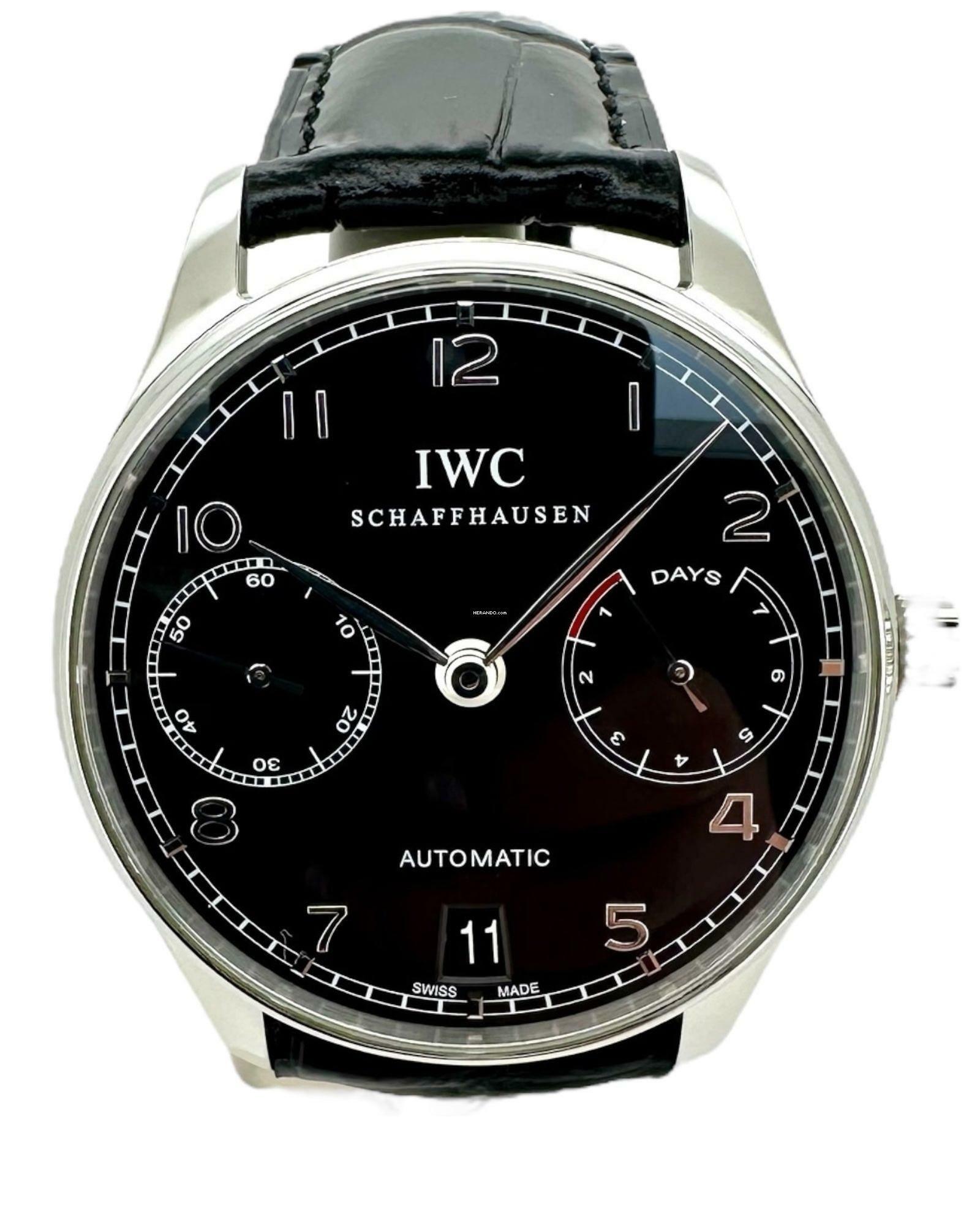 IWC Portugieser Automatik 7 Days Referenz IW500109 BJ.: 2014
