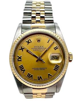  Rolex Datejust 36 Oyster Perpetual Datejust Jahr 1991 Referenz 16233 