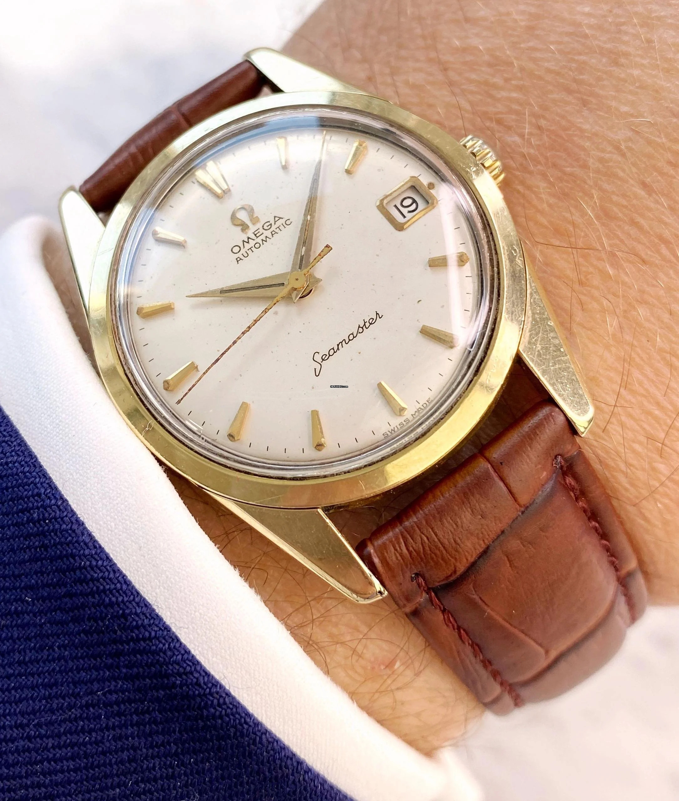  Omega Seamaster Vintage Automatic Automatik Date ref 14701 14701 