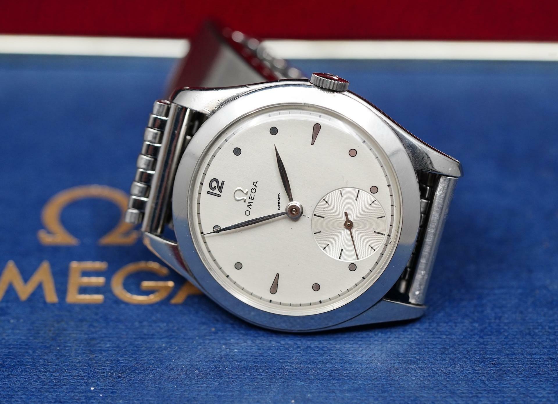 Thumbnail von Omega Classic RARE 1940'S 36MM CALATRAVA WITH STUNNING MIRROR DIAL VINTAGE 2489