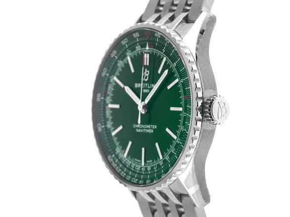  Breitling Navitimer Ref.A17329371L1A1 2025 Full Set Ungetragen Navitimer Automatic Green Dial 