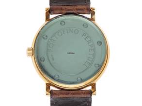 Thumbnail von IWC Portofino Perpetual Calender Ref.IW3541 1993 Full Set sehr gut Vintage Portofino Perpetual Calendar 18kt Gelbgold 61g