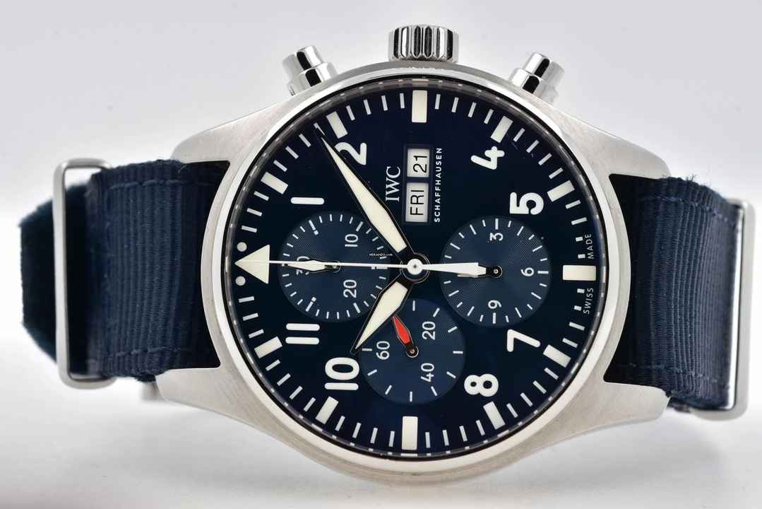  IWC Fliegeruhr Chronograph Fliegerchronograph Pilot Chronograph 3777 Le Petit Prince Service 2025 